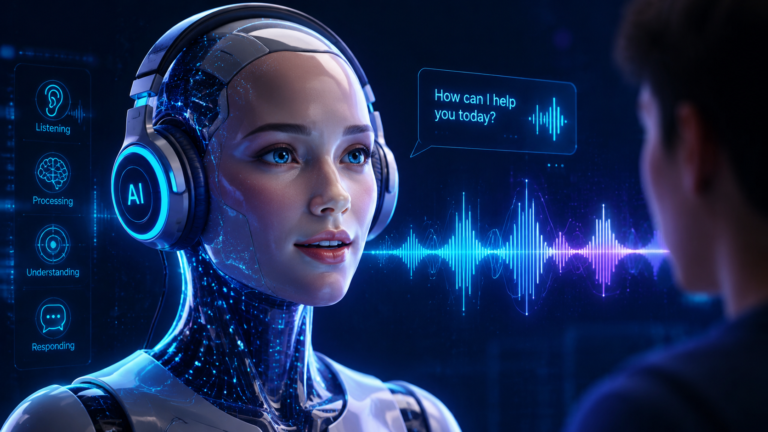 AI that listens while talking