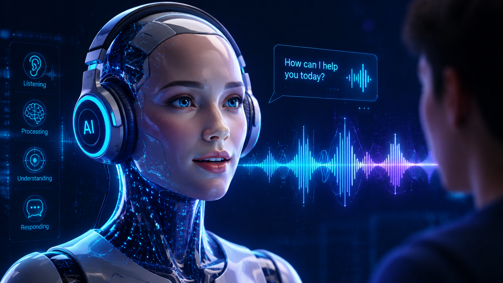 AI that listens while talking