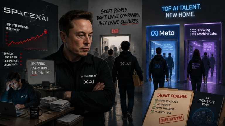 SpaceXAI staff turnover
